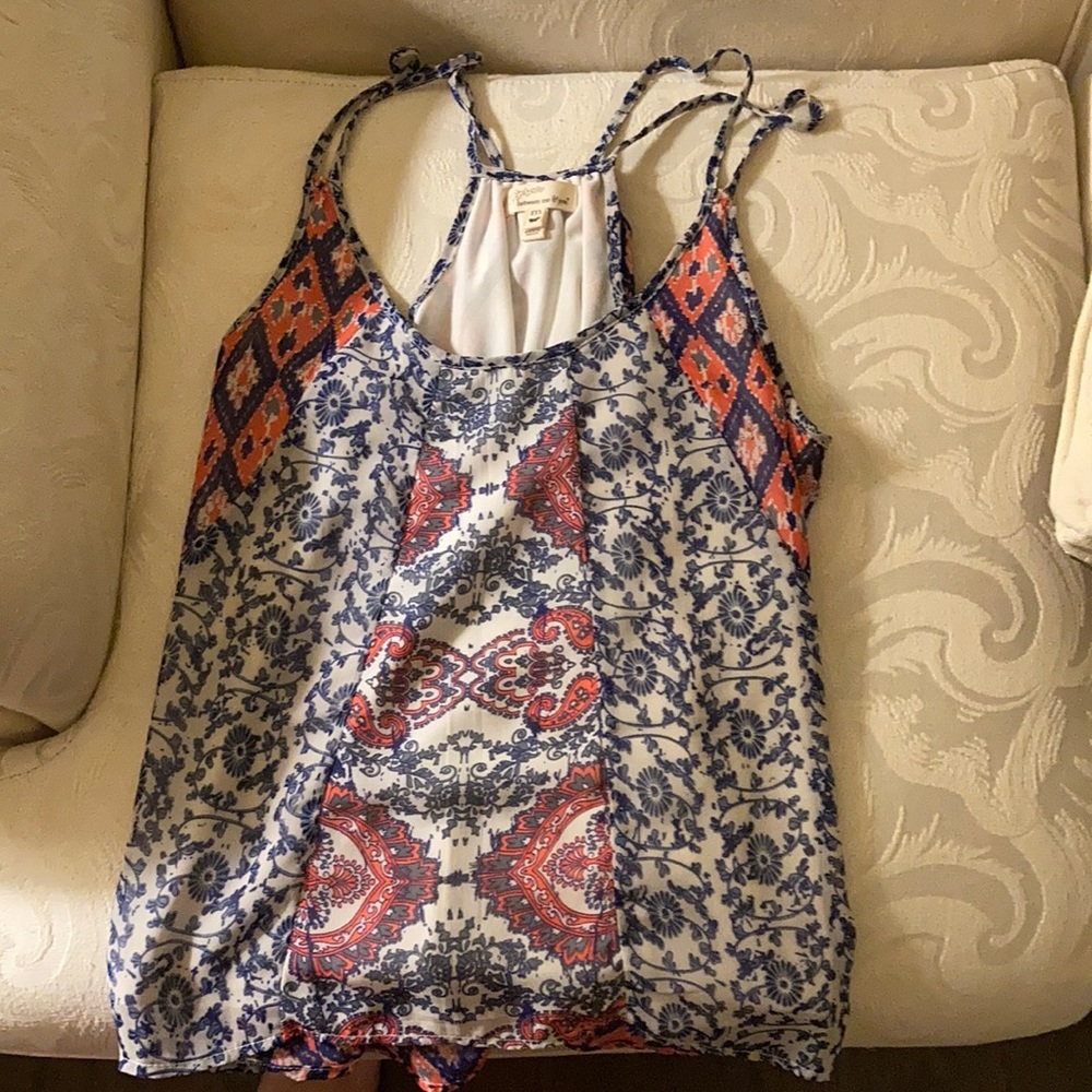 Bohemian chic tank top